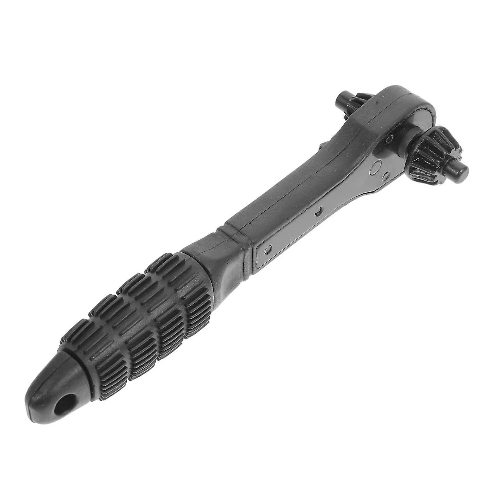 High-Strength Steel Drill Chuck Key Ratchet Wrench Tool Set with Two Ratchet Keys for Hand Drills