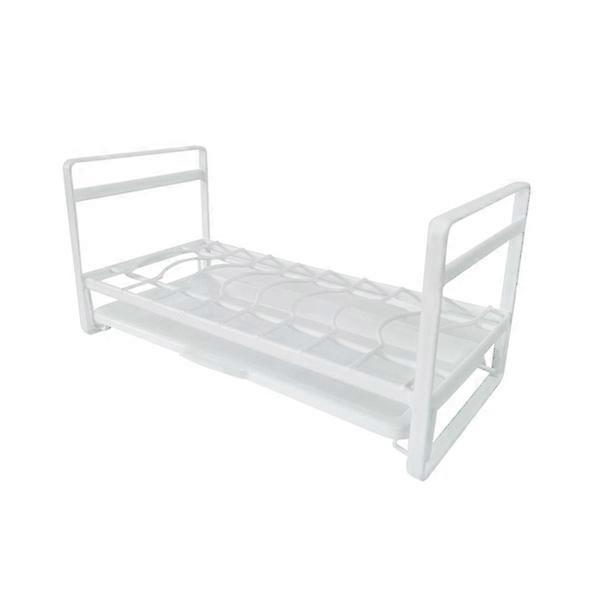 Dish Rack Embedded Storage Rack Kitchen Sink Drain Basket Kitchen Pot Lid Rack