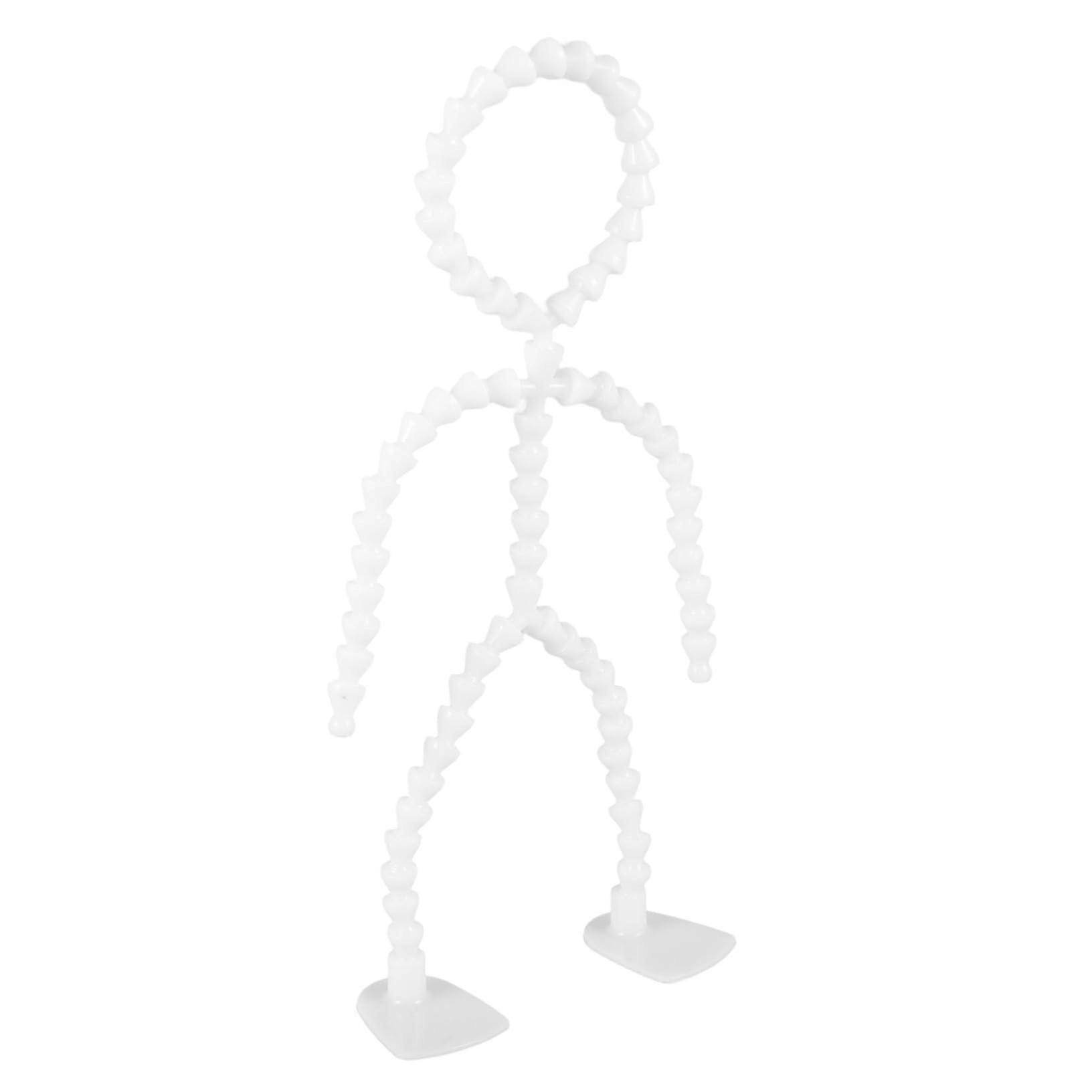 Skeleton Puppet Building Kit - Articulated Skeleton Figure with Movable Joints and Rotating Plastic Bones, 31.5x28x1 cm