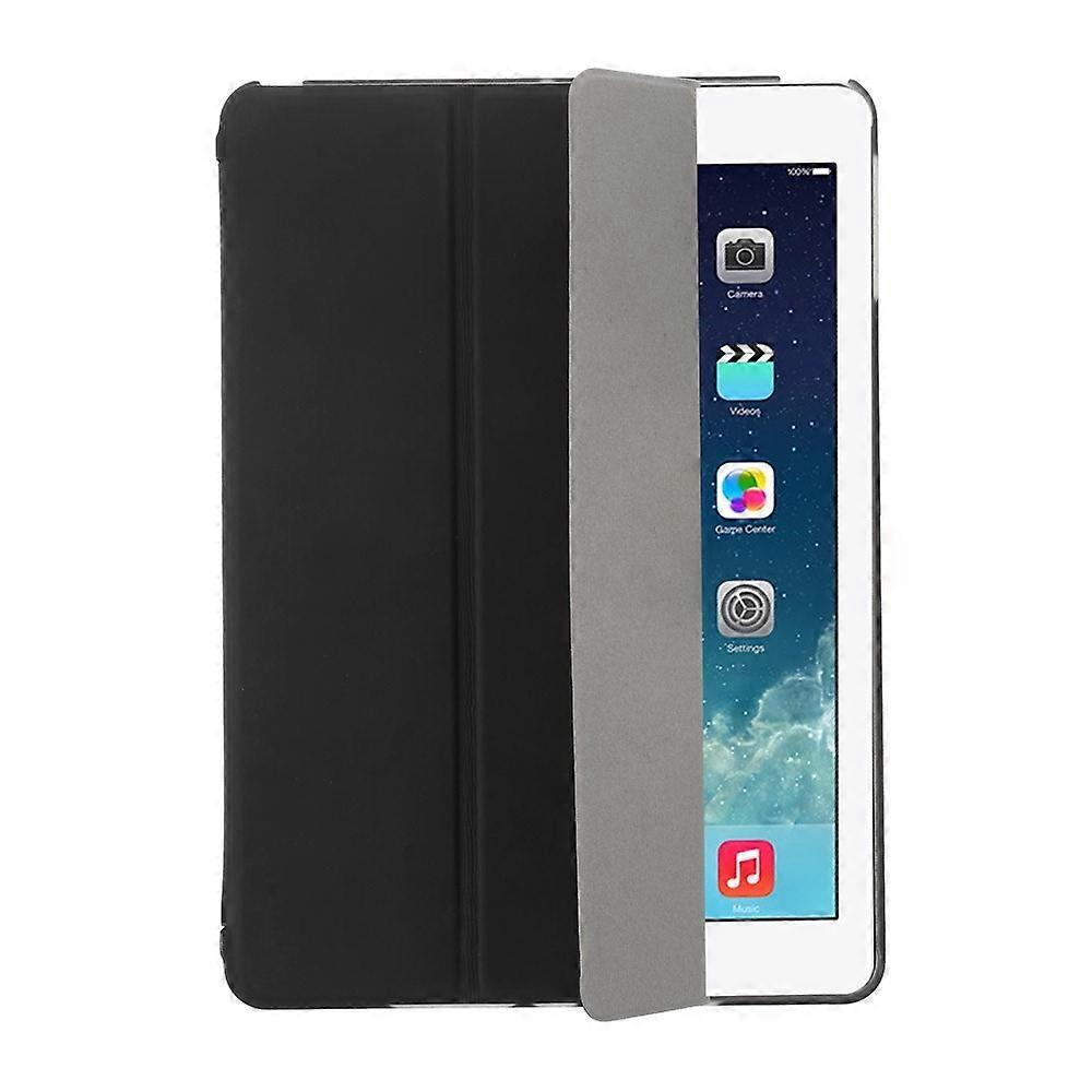 Compatible For iPad Air (2013) Protective Case Shockproof Shell PU Leather Tablet Three-fold Stand Cover Support Auto Wake/Sleep