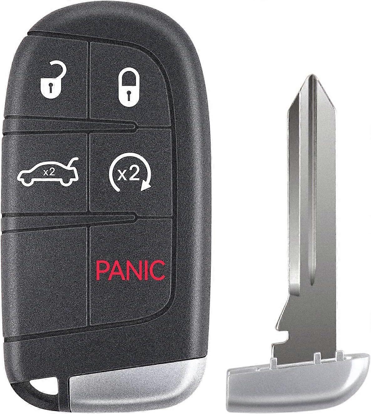 2025 Newest Replacement 5 Button Proximity Smart Key for Chrysler 300 Dodge