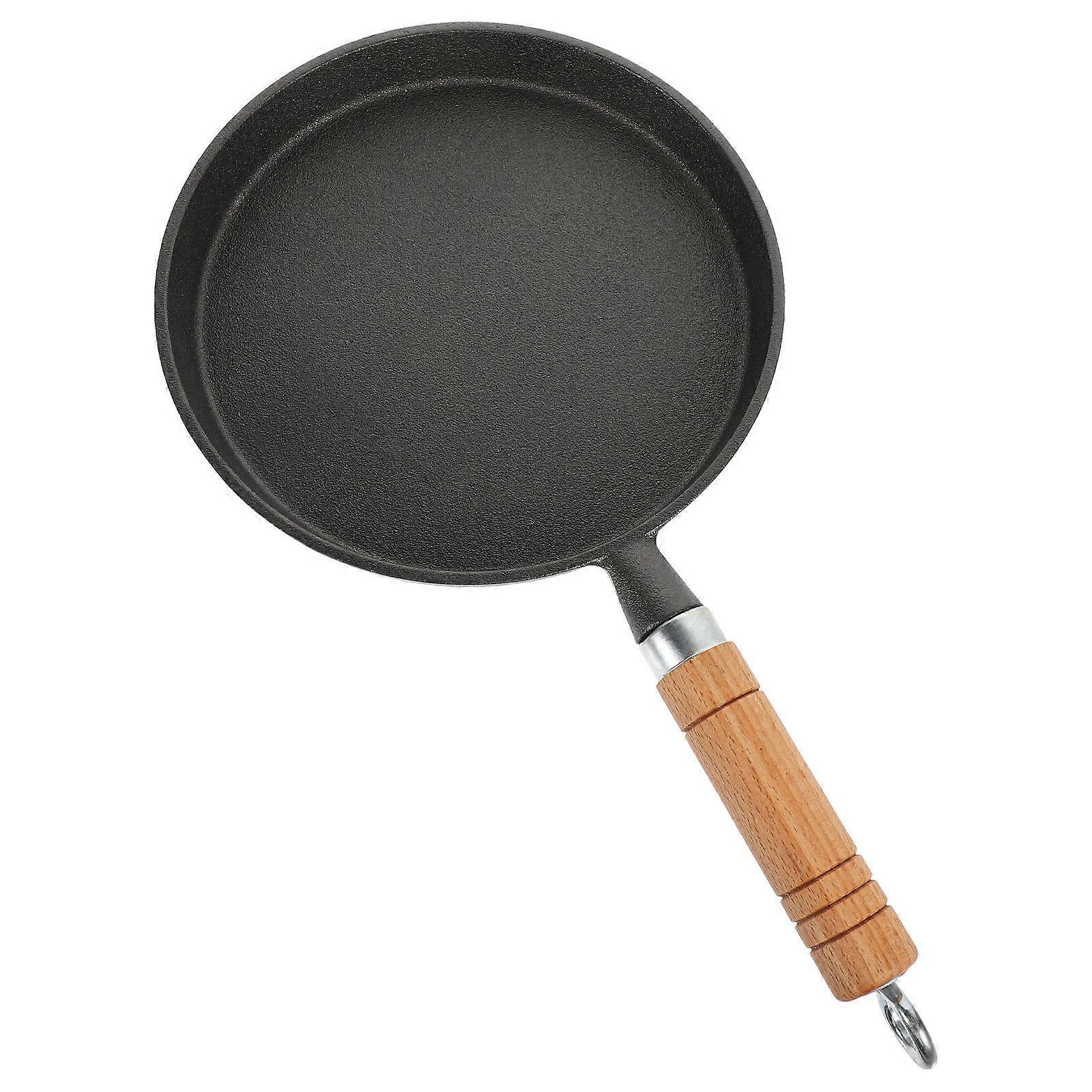 Nonstick Frying Pan with Handle for Eggs, Pancakes, Tortillas, and Breakfast Cooking Kitchen Tool for Versatile Use