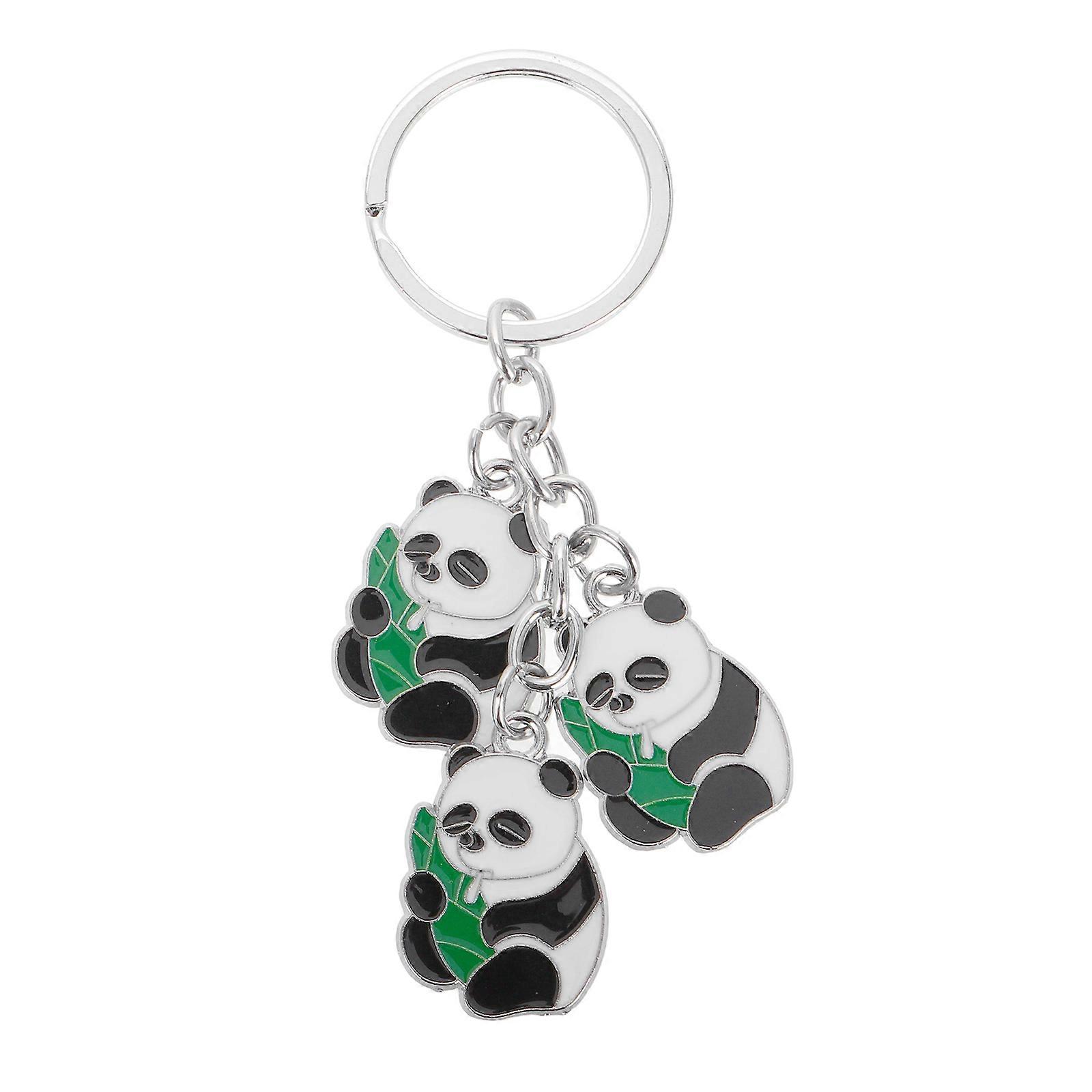 Stylish Panda Keychain For Car Keys Accessory Ideal For Women 1Pack
