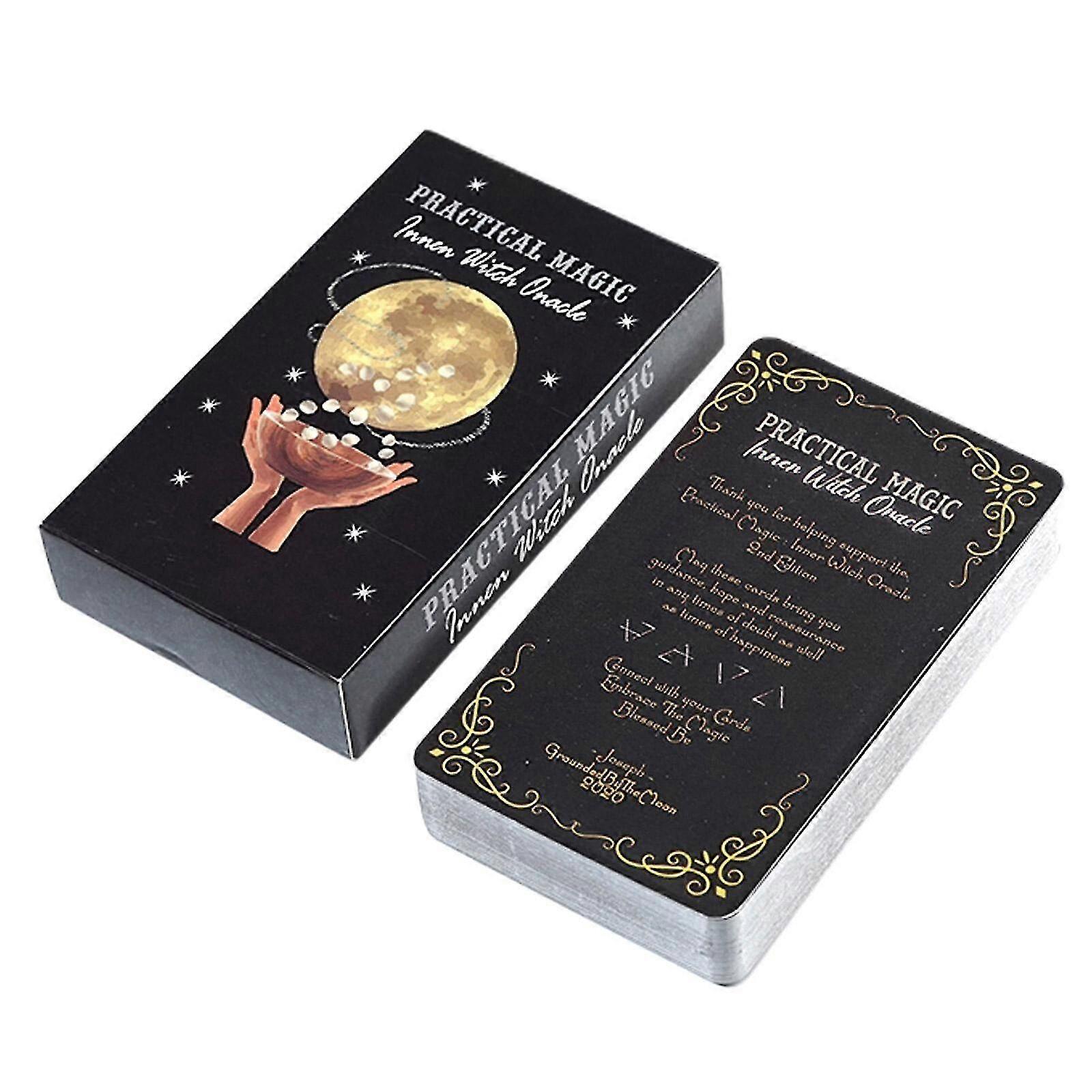 2025 Practical Magic Oracle Cards Tarot Card Decks for Beginners Professionals