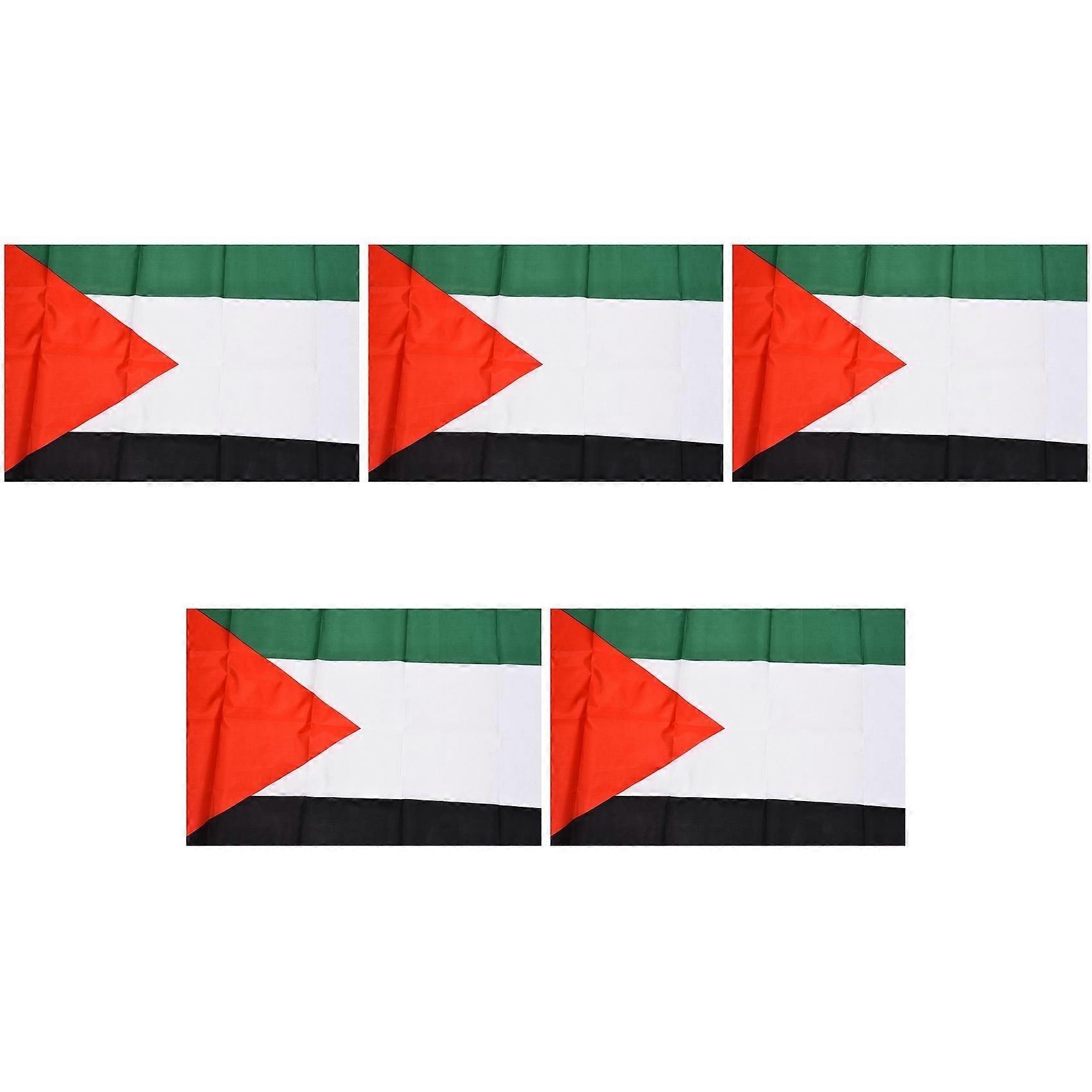 5X Palestine National Flag 5ft x 3ft