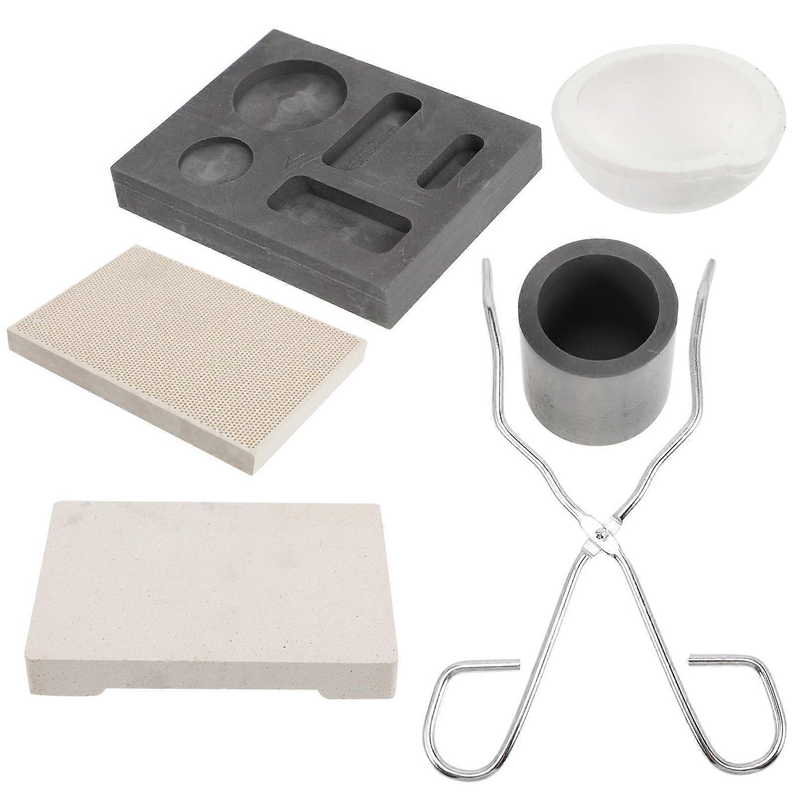 Graphite Casting Ingot Mould For Experimenters With High Thermal Conductivity 1 Set Assorted Color