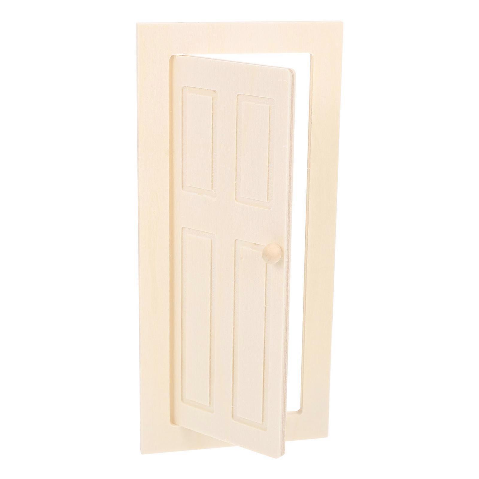 Rectangular Dollhouse Door Kit Perfect For Enhancing Children's Creative Play 1Pack