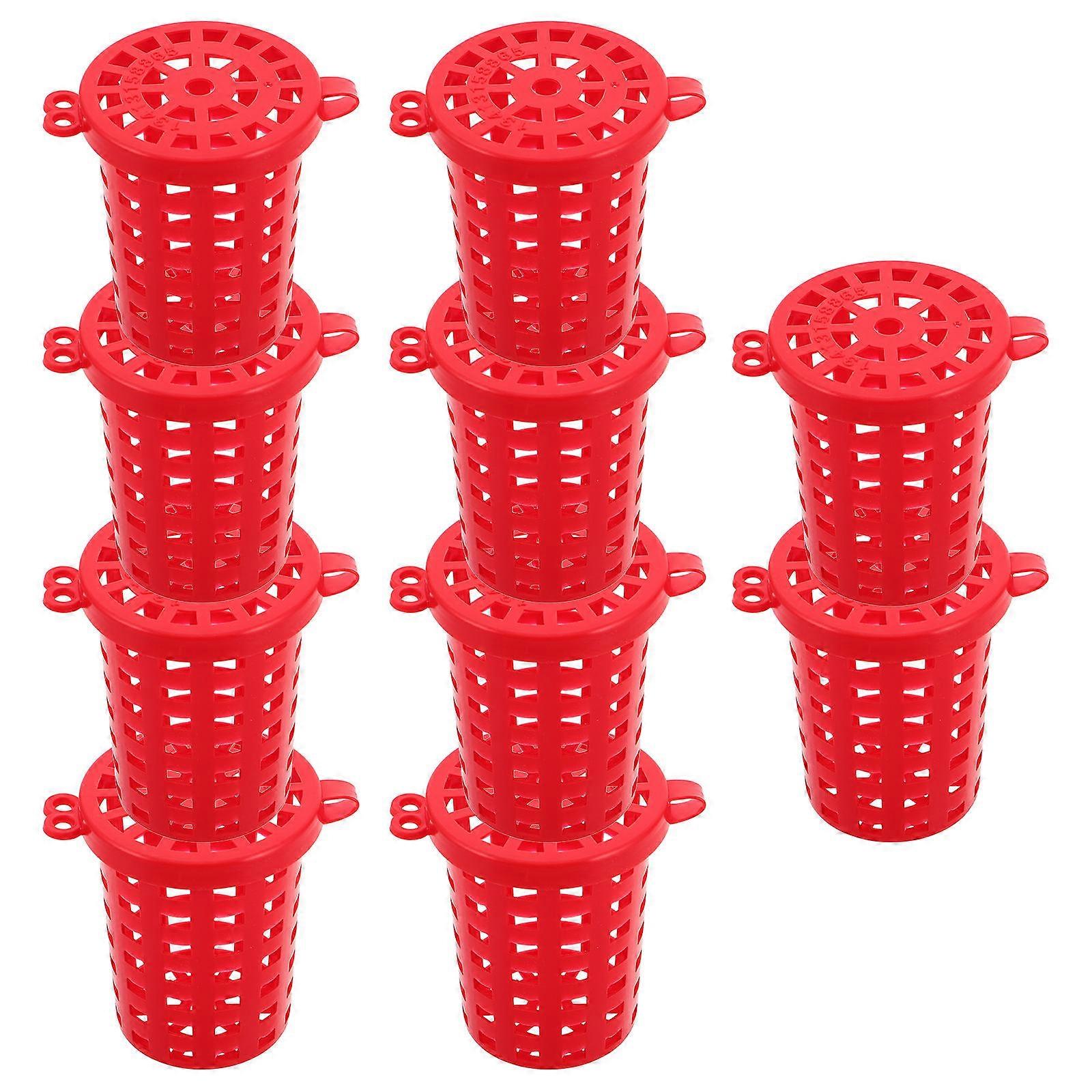 Fishing Bait Trap Cage 10Pcs Designed For Outdoor Fishing Sessions Ideal For Beginners Featuring Versatile Use