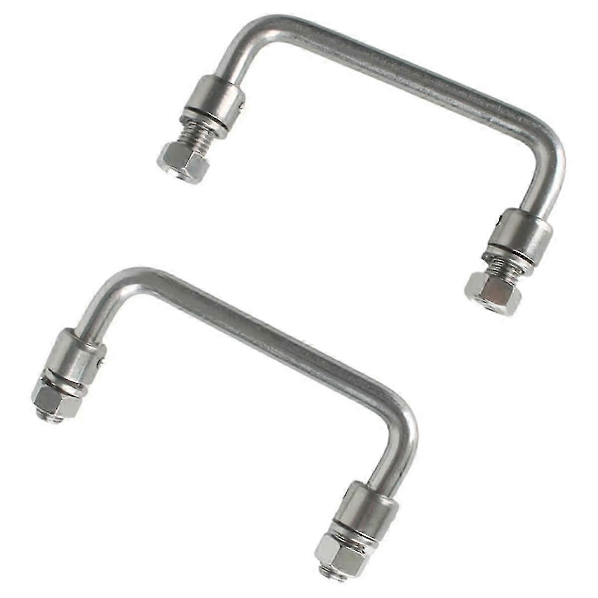 304 Stainless Steel Folding Handle 90 Degree Folding Pull Handle,Cabinet Handle Toolbox Handle,2 Pa