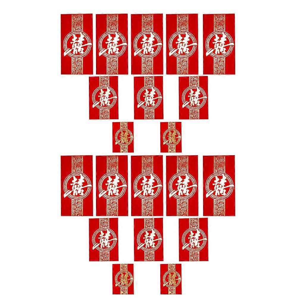 Chinese New Year Envelopes Cash Envelopes For Weddings Gift Giving Events 120-Pcs Red Design