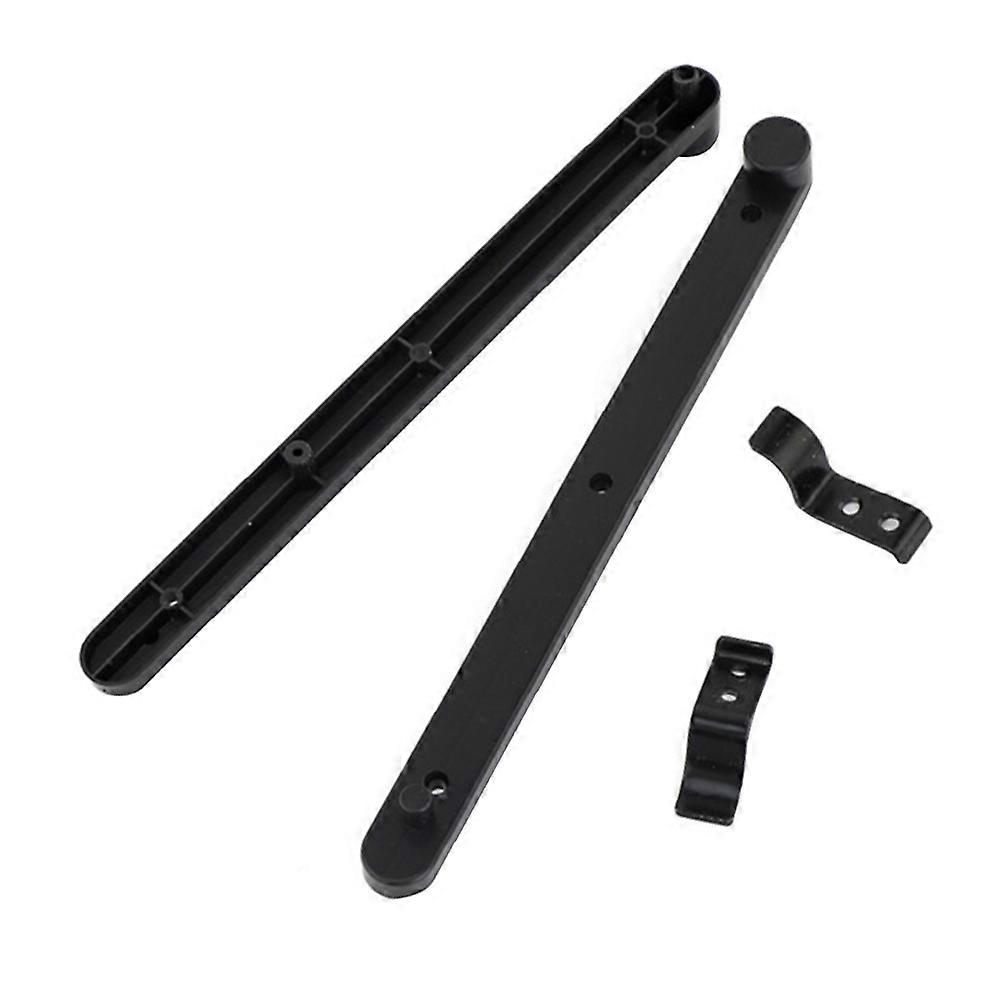 2Pcs Drawer Track Guide Rails For Concealed Flip-Up Door Design Suitable For Home Improvement And Furniture Assembly
