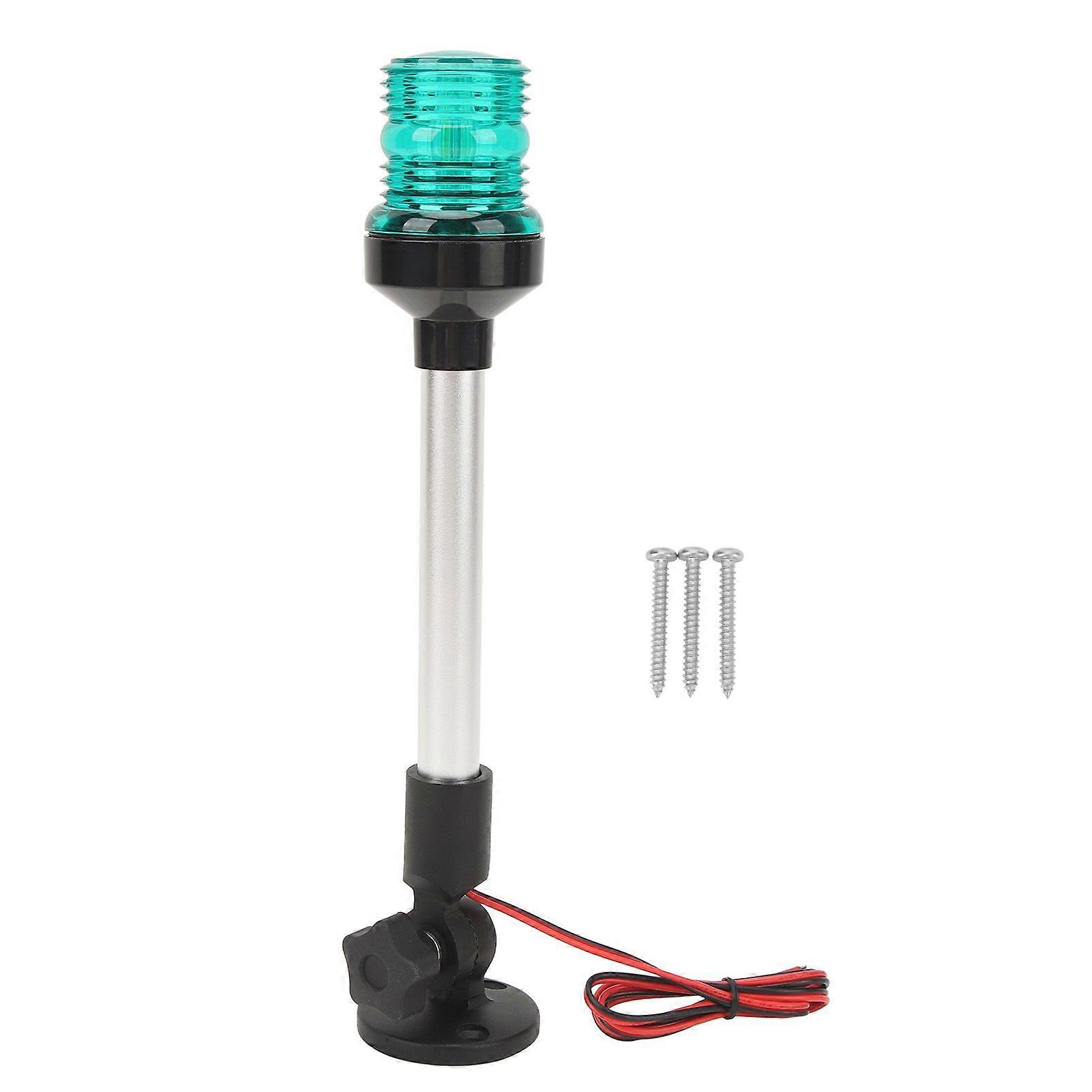 مصباح القطب المؤخرة LED 12 بوصة 360 درجة من جميع النواحي لقوارب الصيد