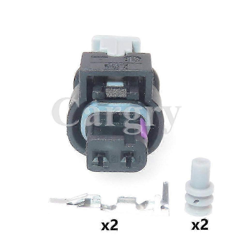 1 Set 2p Car Fuel Spray Nozzle Socket 4f0973702 1-1718643-1 1-1703498-1 Automobile Urea Mercury Sensor Wiring Connector