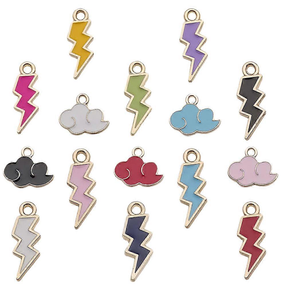 90Pcs Pendant Accessories for DIY Earring Necklace Bracelet Crafts in Zinc Alloy