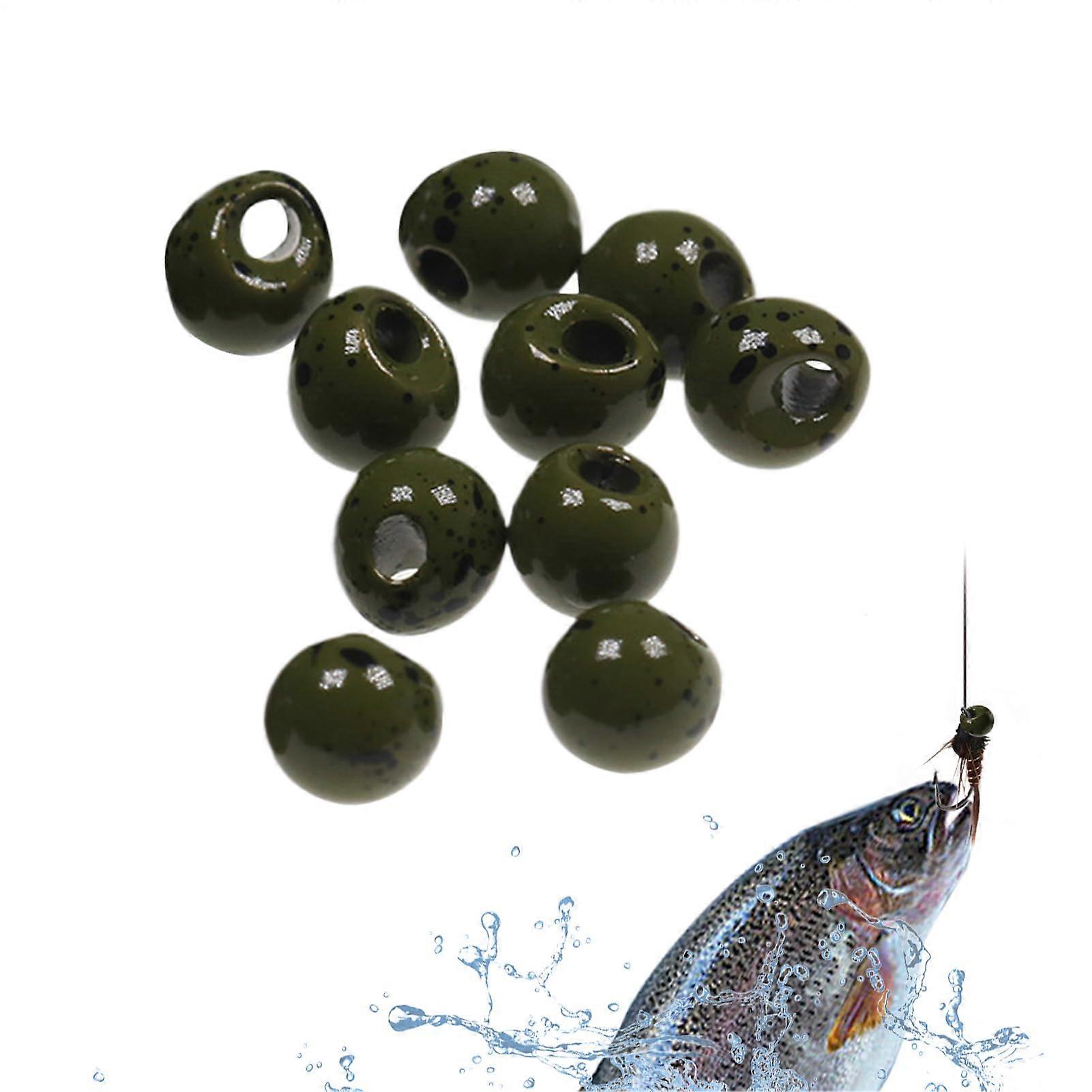 Angel Wolframperlen | Tungsten Beads for Fly Tying, Black Color, Versatile Accessories for Deep Sinking and Beginners