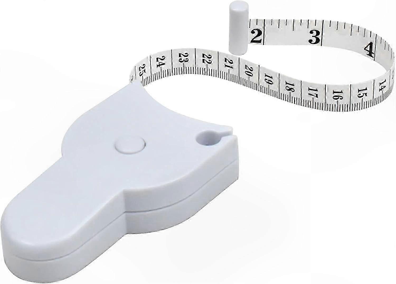 Retractable Soft Tape Measure for Body Measurement, 150cm / 60in Flexible Measuring Tool