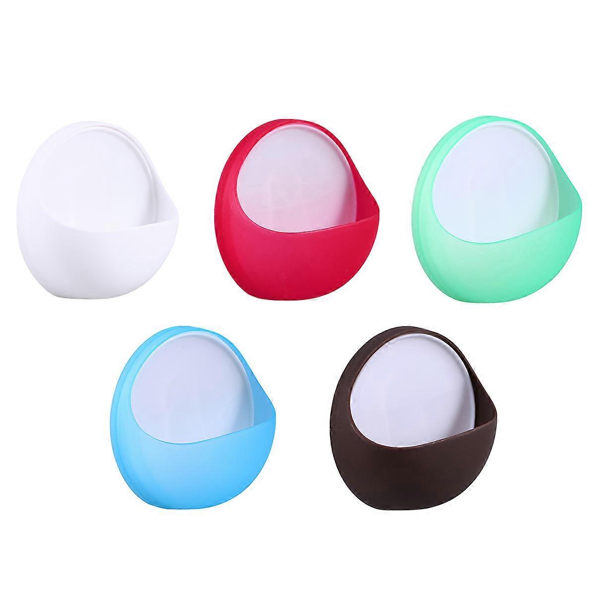 Self-Draining Soap Holder Ideal For Daily Use In Bathroom Featuring Wall-Mounted Design In Coffee Color 1Pcs