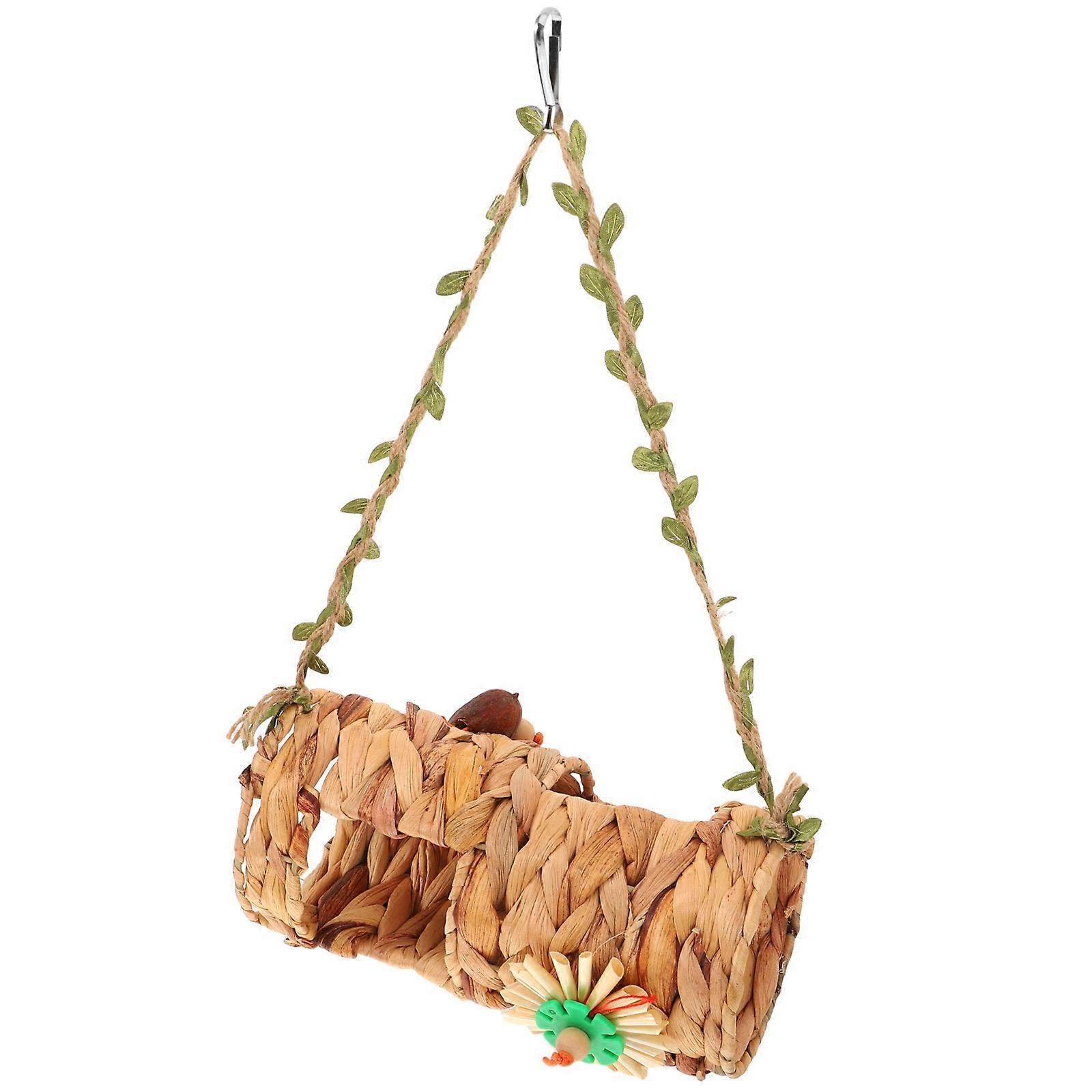 Hamster Hammock Tunnel Safe Durable Hideout Tube for Small Animals, Dwarf Hamsters, Gerbils, and Mice – Fun Exploration and Resting Space for Pets