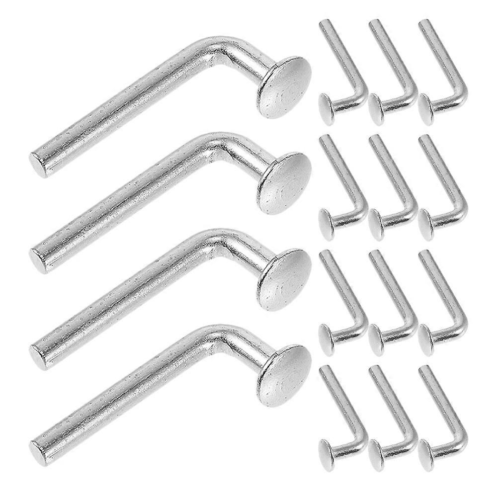 50PCS Heavy Duty Pallet Rack Drop Pins Bolts for Furniture Storage Rack Safety Design Easy Installation for DIY Use