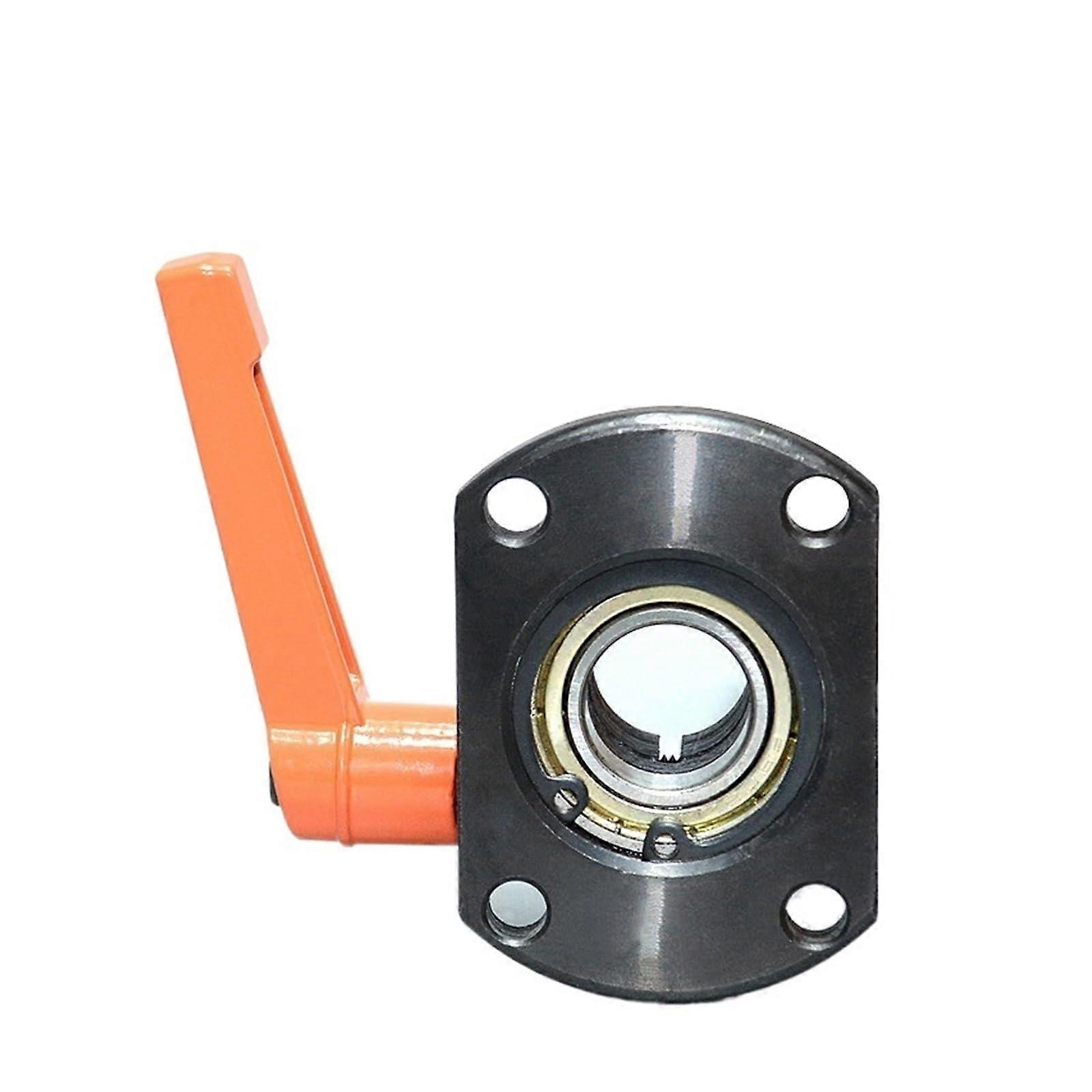 Antitwist attachment part for 30degree trapezoidal screw, bearing bracket, mounting seat for optical axis 10 12 15 20 (FZQDBd12)