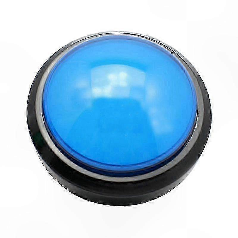 100mm Large Round LED Push Button with Microswitch for DIY Arcade Projects
