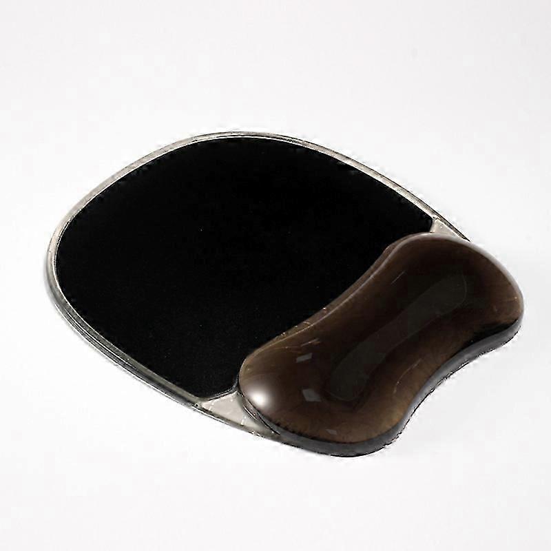 Mouse Pad Wrist Rest - Crystals Gel Mouse Pad with Non-Slip Rubber Base -