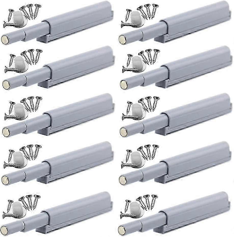 Push-to-open Magnetic Latches Open And Close The Door With A Simple Push (10pcs)