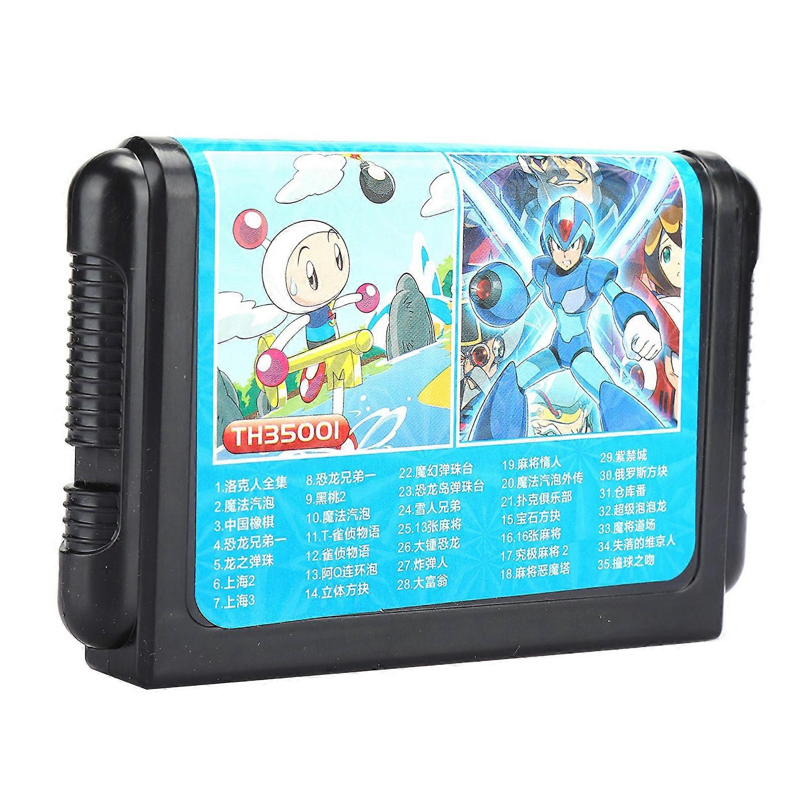 16-Bit Portable Large Capacity Game Card TH35001 for Sega - Plastic