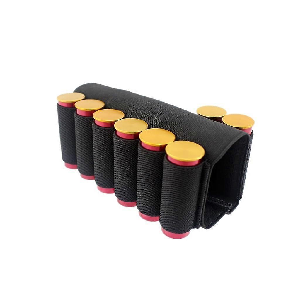 8 Hole Ammo Pouch Shotgun Magazine Belt for 12/20 Gauge Shells, Durable Nylon Construction, Adjustable Design