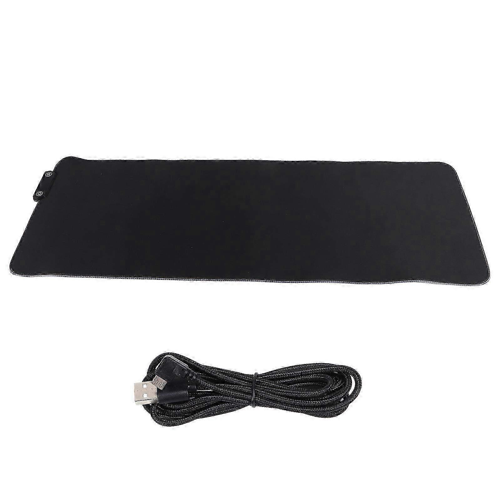 Textured Rubber Gaming Mousepad & Keyboard Mat - Comfortable Computer Accessory for Enhanced Precision & Control