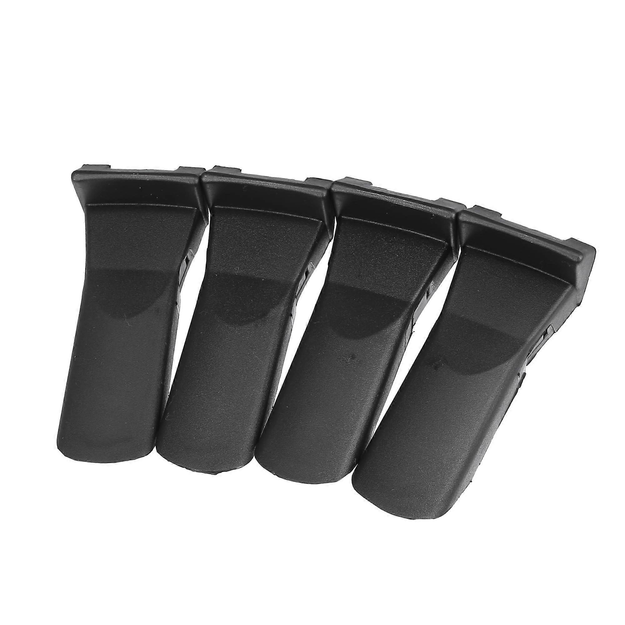 4 pieces tire mounting protectors cover right angle black