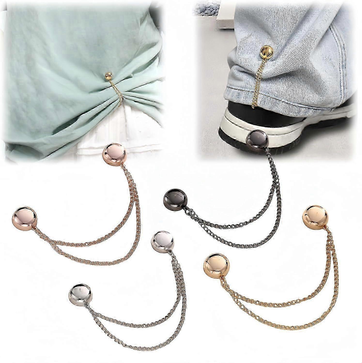 Multi-Function Magnetic Clothing Clips | Strongest Magnetic Strength Buttons Clips | Multi-Purpose Magnetic Pinless Brooch for Women Clothes Hijab Pin