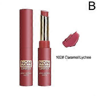 112# Sugar Heart Gallon (L)$ Honey Velvet Matte 12 Color Lipstick Lip Gloss Moisturizing Long-lastin
