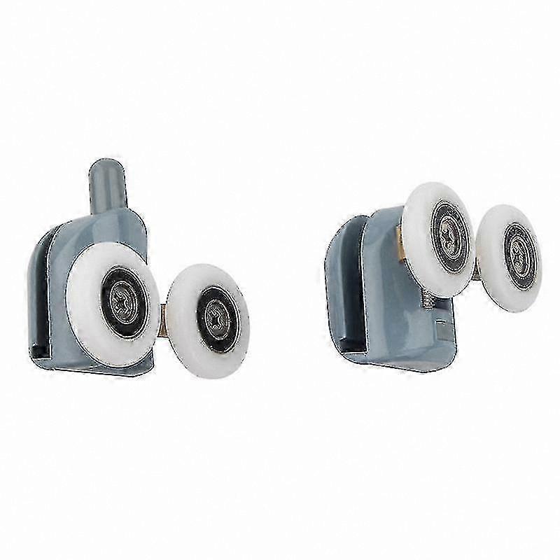 Sliding Shower Door Rollers, Replacement Wheels for Shower Doors (4 Pack, Blue)