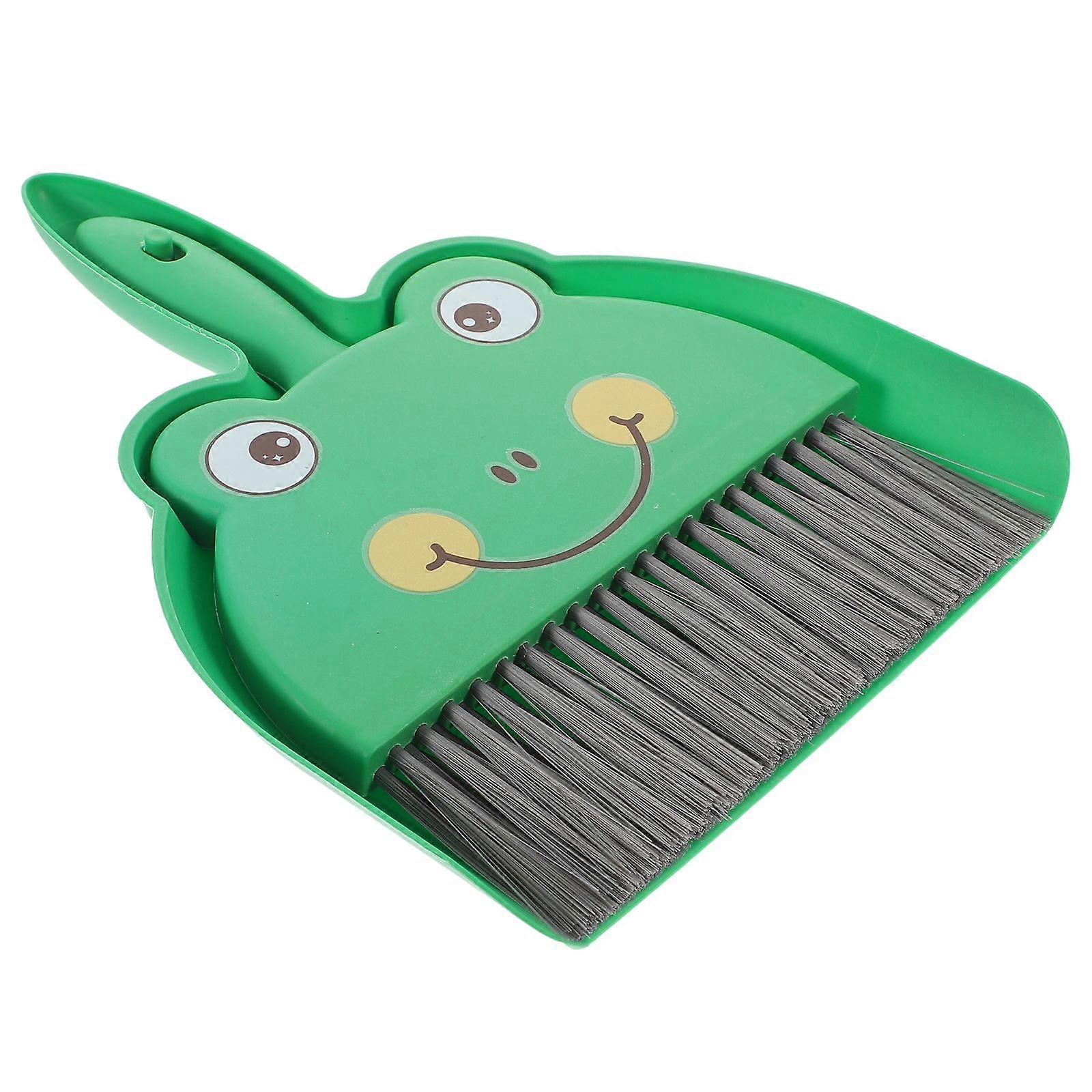 1 Set Mini Cleaning Broom Dustpan Table Brush Set Dining Table Sweeper Cleaning Tool