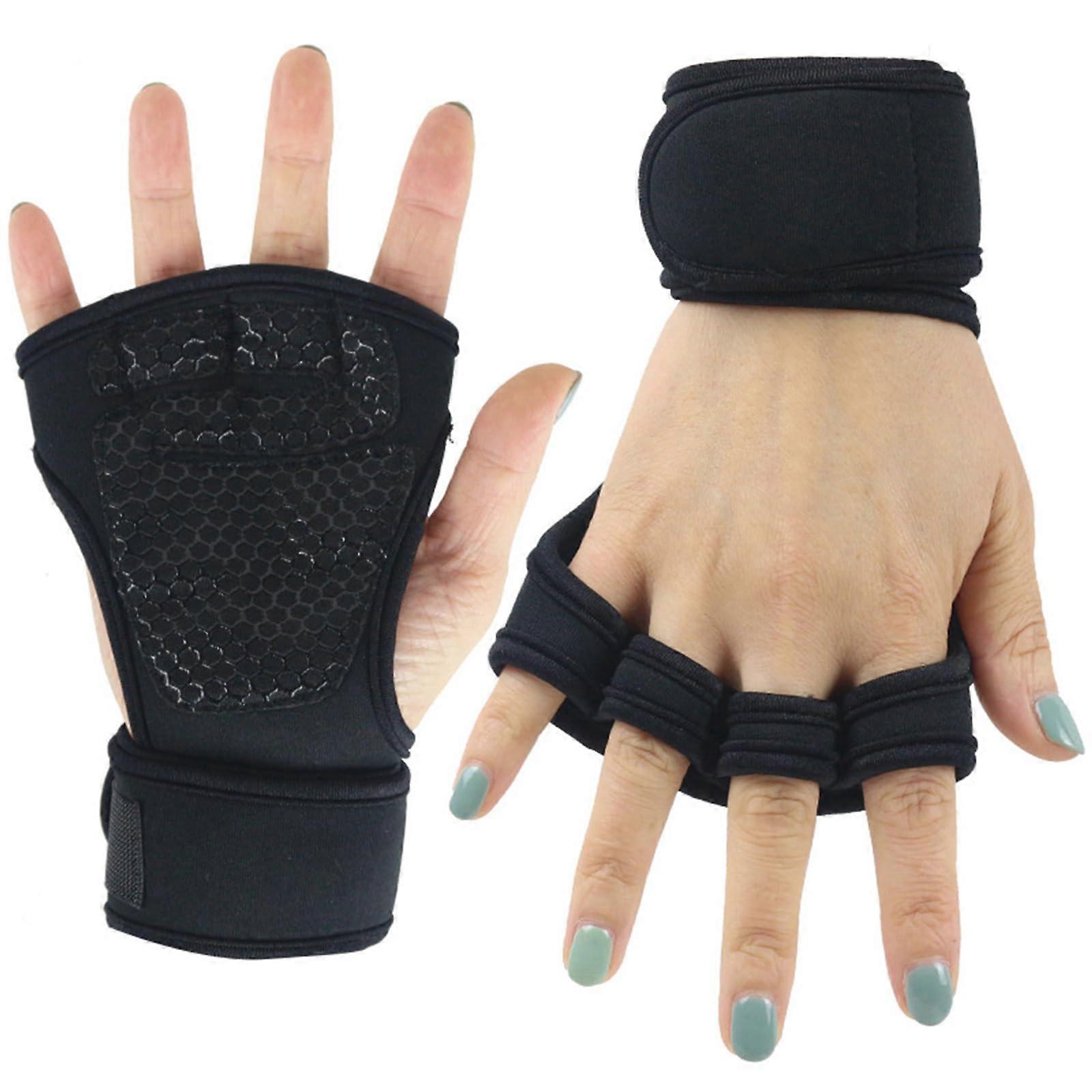 Open Gym Gloves For Women And Men Weight Lifting Gloves With Wrist Ref: 1727