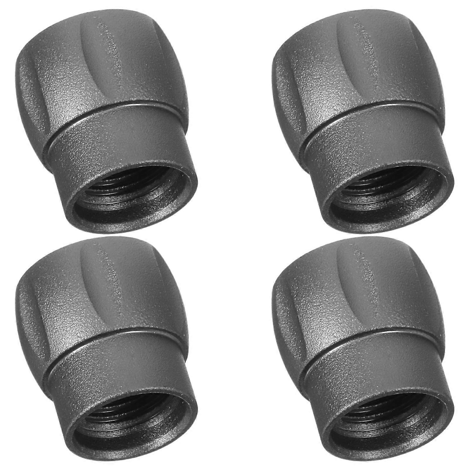 Aluminum Valve Caps Car Tire Valve Stem Caps Providing Durable Protection 4Pcs