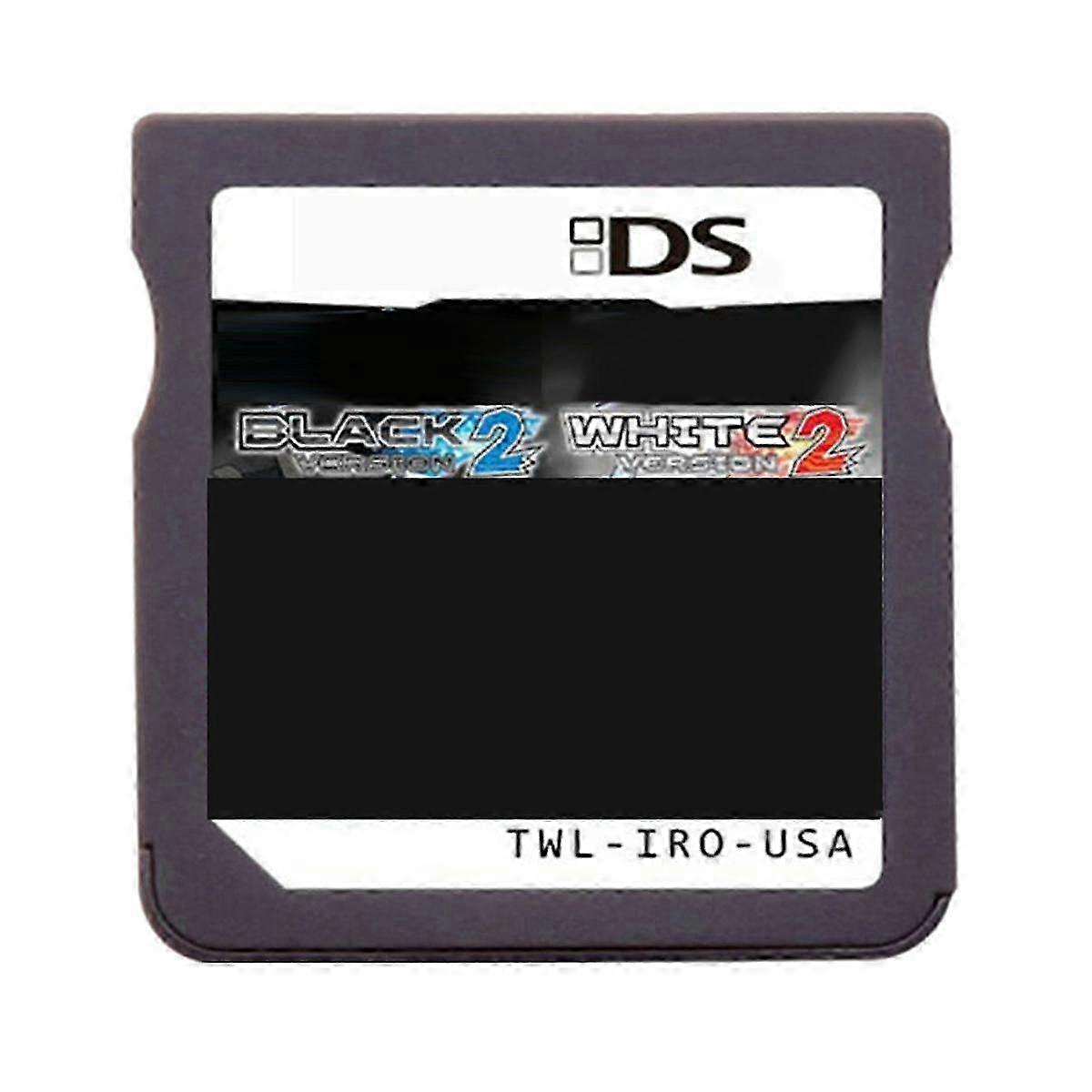 Game Card for 2In1 Video Game Console Game Black White No.2