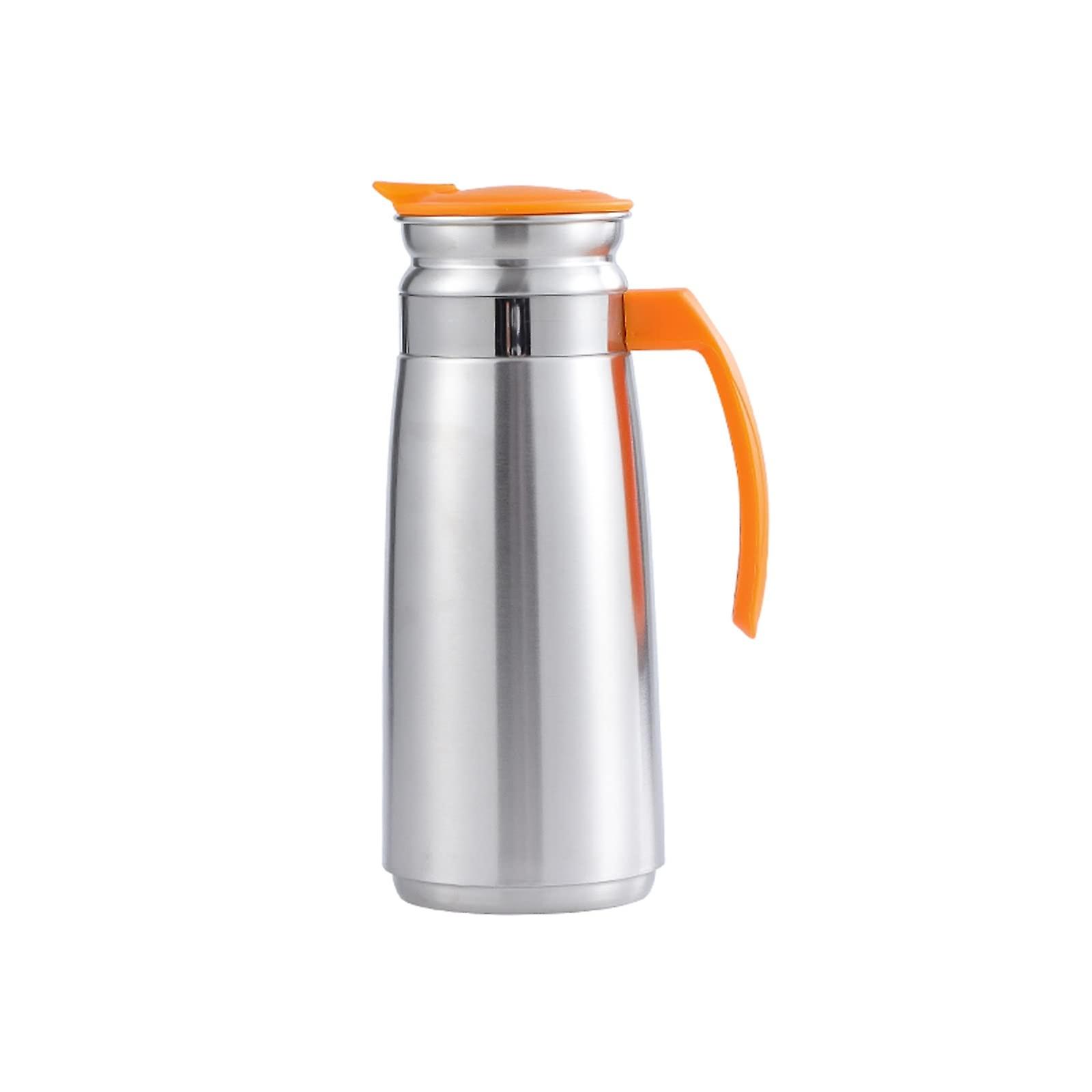 Stainless Steel Iced Tea Pitcher, Pour Over Coffee Kettle, Stovetop Teapot for Camping, Airtight Tea Pot, Color C