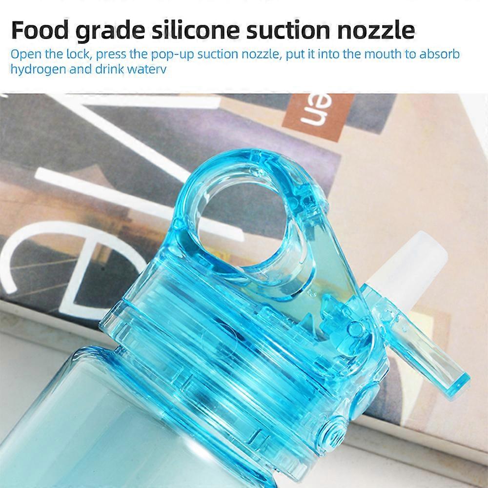 400ml Hydrogen Water Bottle Generator, Type-C, LED, 245x65mm