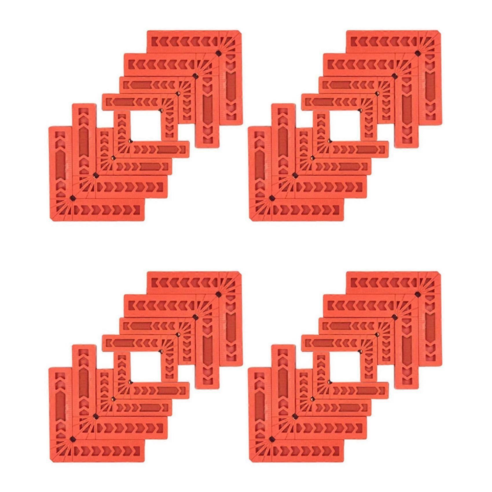 Positioning Squares for Woodworking - 90 Degree Corner Clamping Kit (8 Pcs)