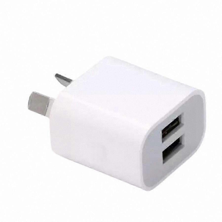 Dual USB Power Adapter Wall Plug (NZ/AUS)