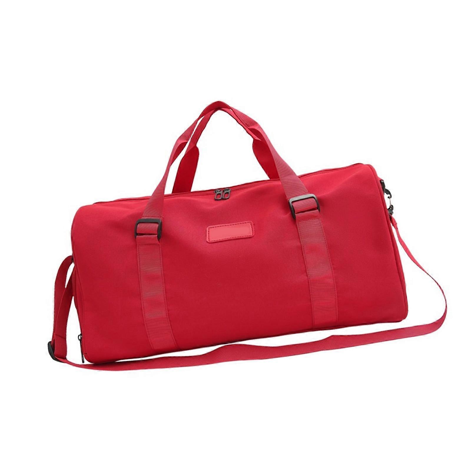 Flexible Sports Travel Storage solution With Separate Wet Dry Storage Large Capacity Waterproof Nylon Component Double Carry Grips Compact For Short