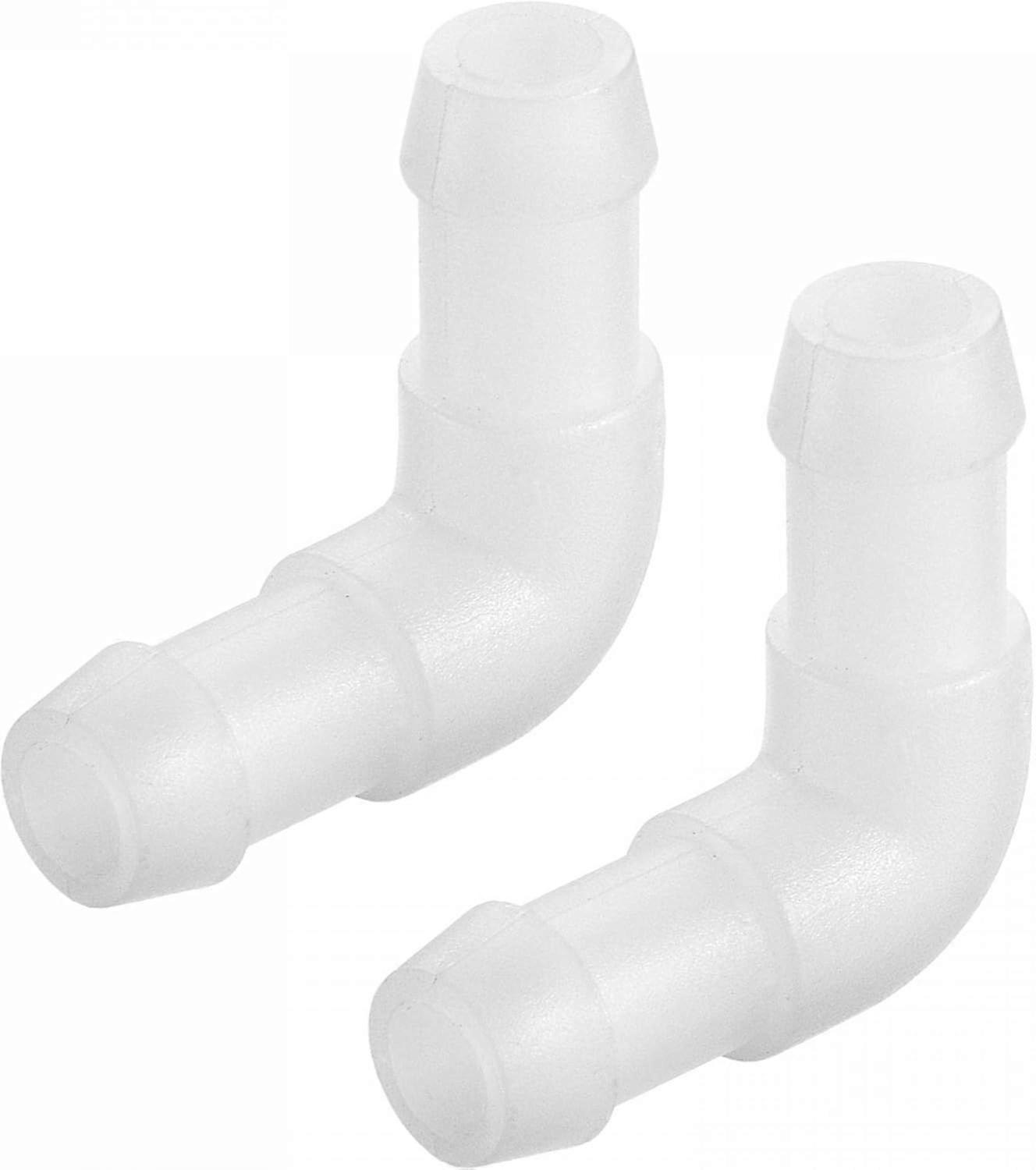 Barbed Fitting Hose 8mm Barbed Diameter Plastic Elbow Quick Coupler Connector