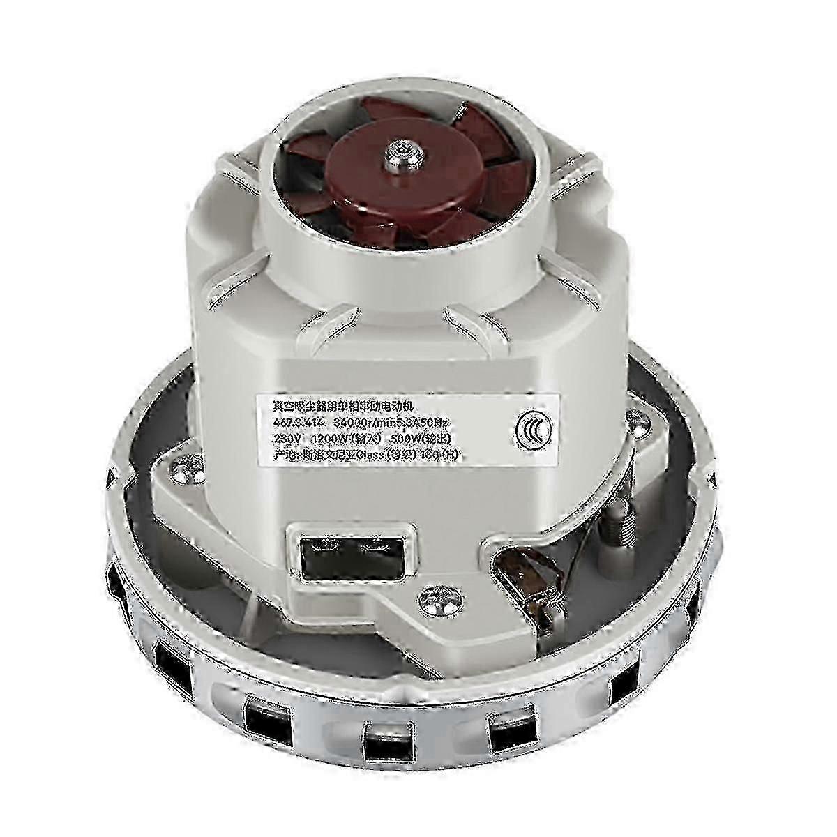 Universal vacuum motor 230V 1200W for efficient suction power
