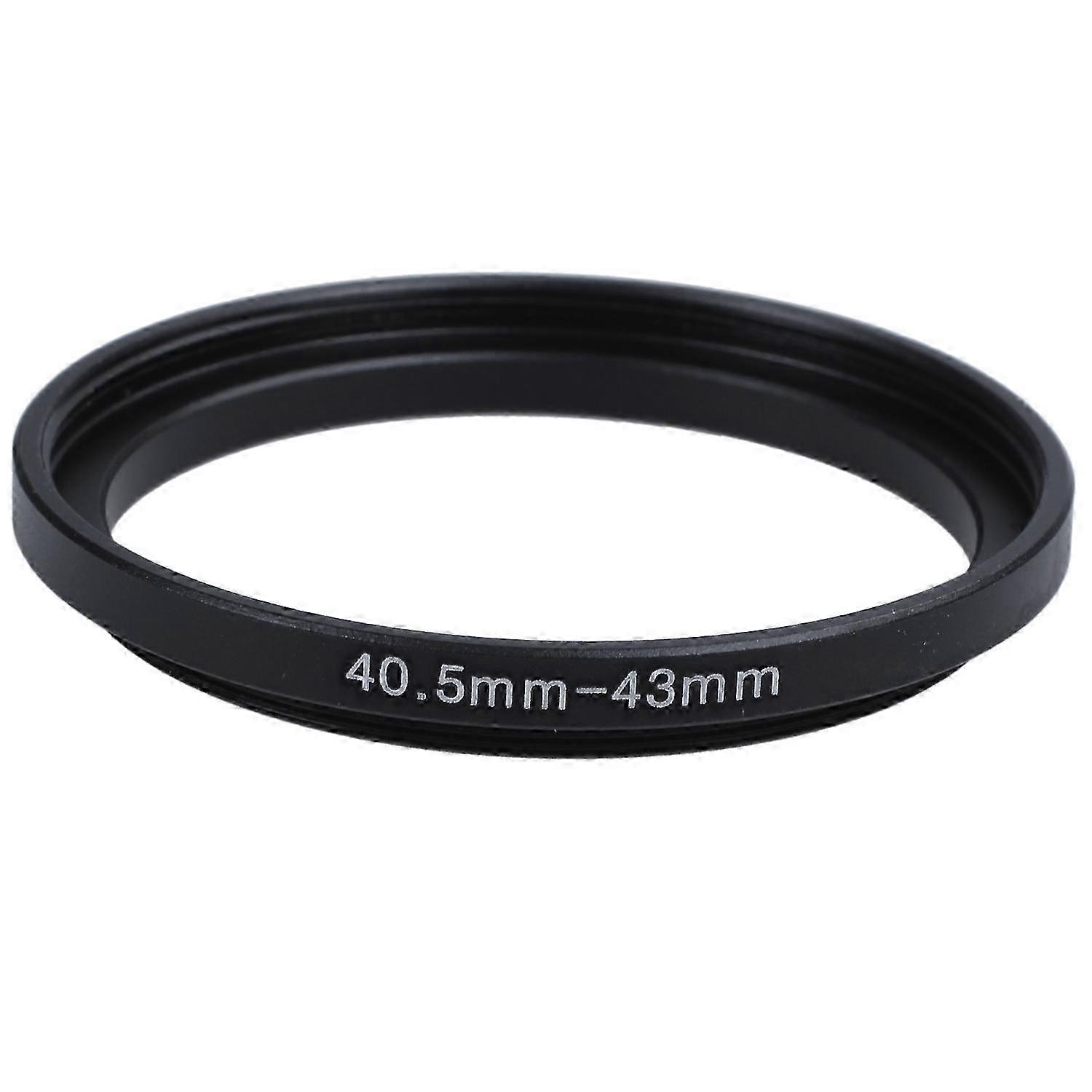 Camera 40.5mm to 43mm Metal Step Up Ring Adapter
