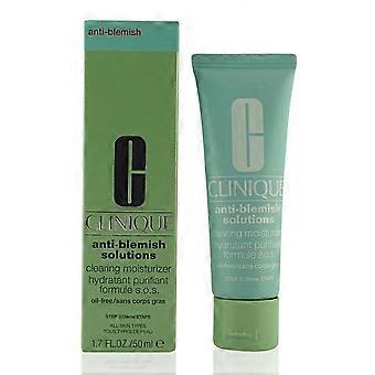 Anti-urenheder opløsninger, der klarer fugtighedscreme 50 ml