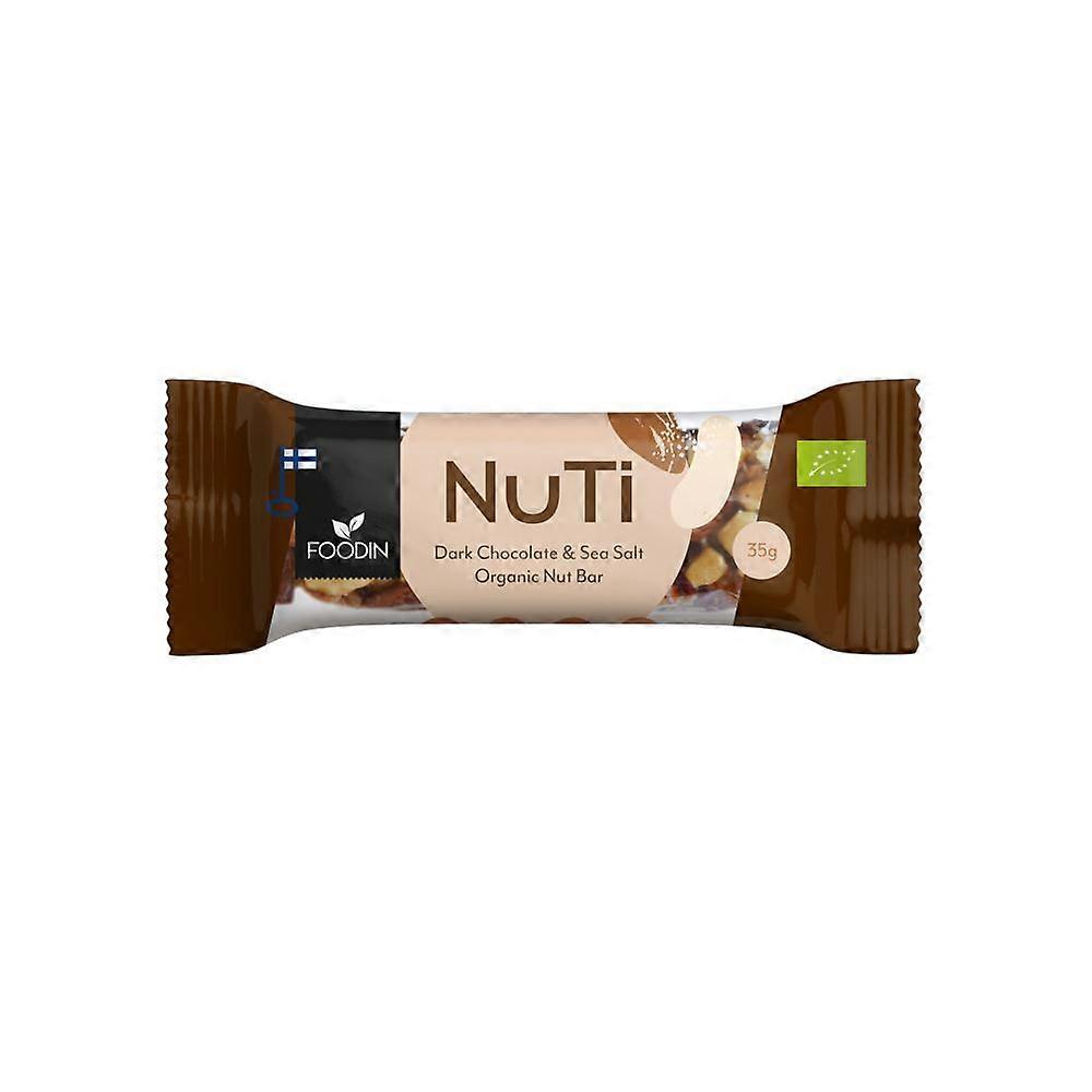 Foodin NUTI Almonds Dark Chocolate & Sea Salt 35g - 15 Pack