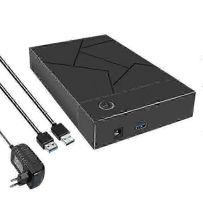 3.5 Inch HDD Enclosure USB 3.0 to SATA Hard Drive Case SSD Enclosure External Solid State Hard Drive Edition 0626