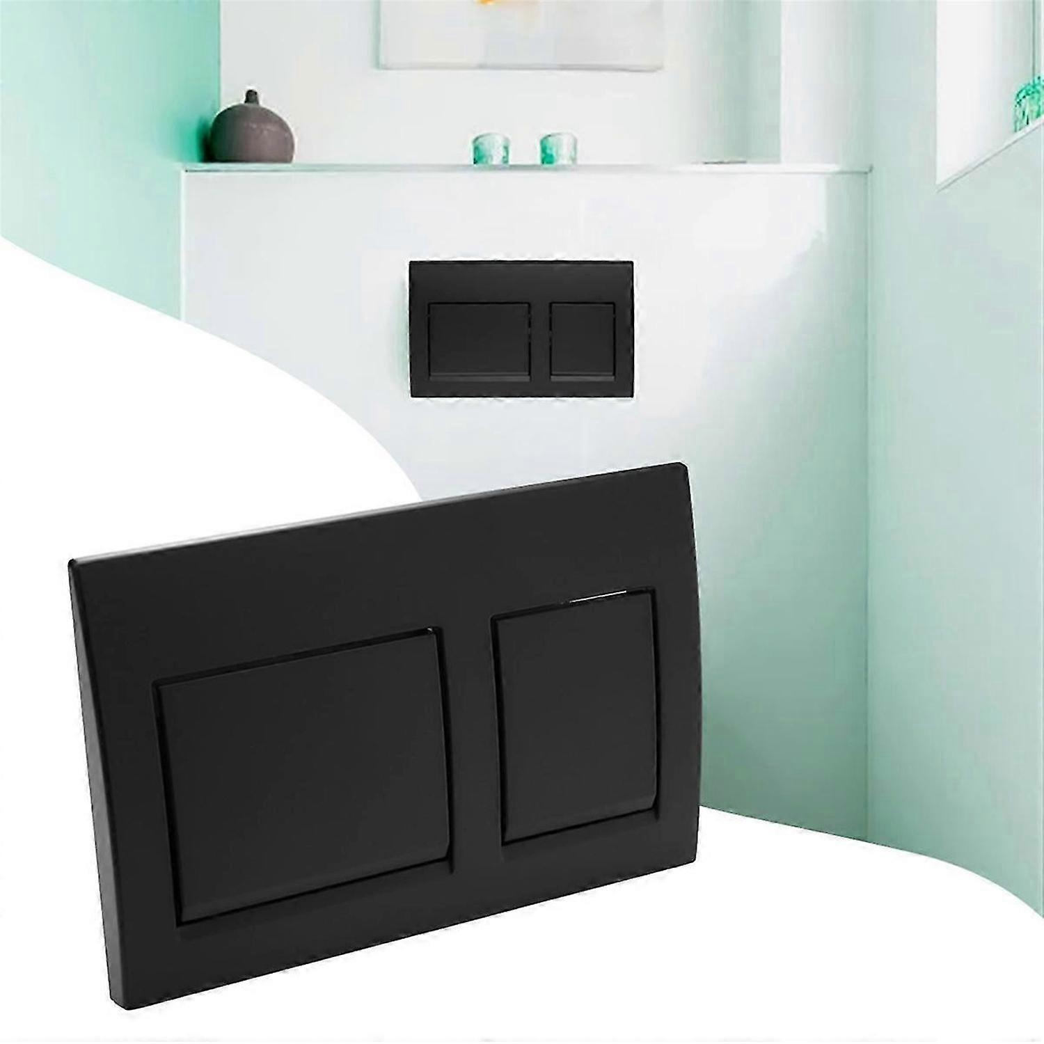 Toilet Push Plate For ALPHA 15 Chrome Dual Flush Plate